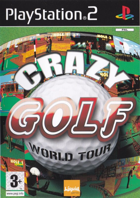 Crazy Golf box art for Playstation 2
